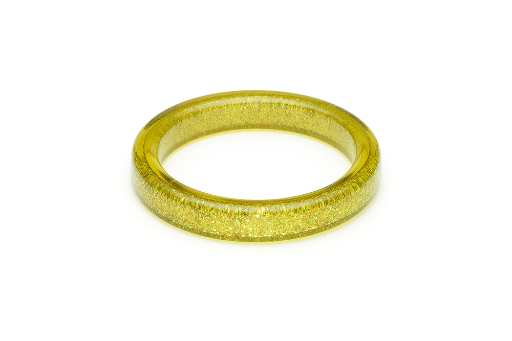 Archive - Chartreuse Glitter Bangle