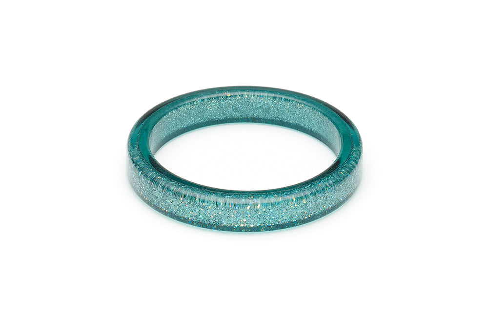 Archive - Teal Glitter Bangle