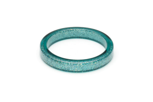 Archive - Teal Glitter Bangle