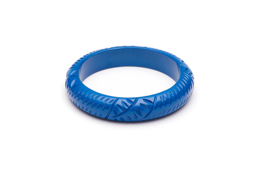 Midi Kingfisher Blue Fakelite Bangle