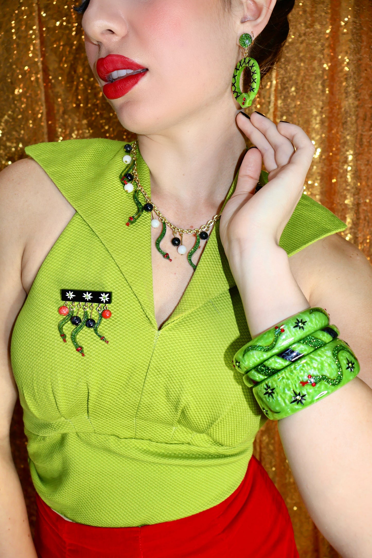 Slither Brooch