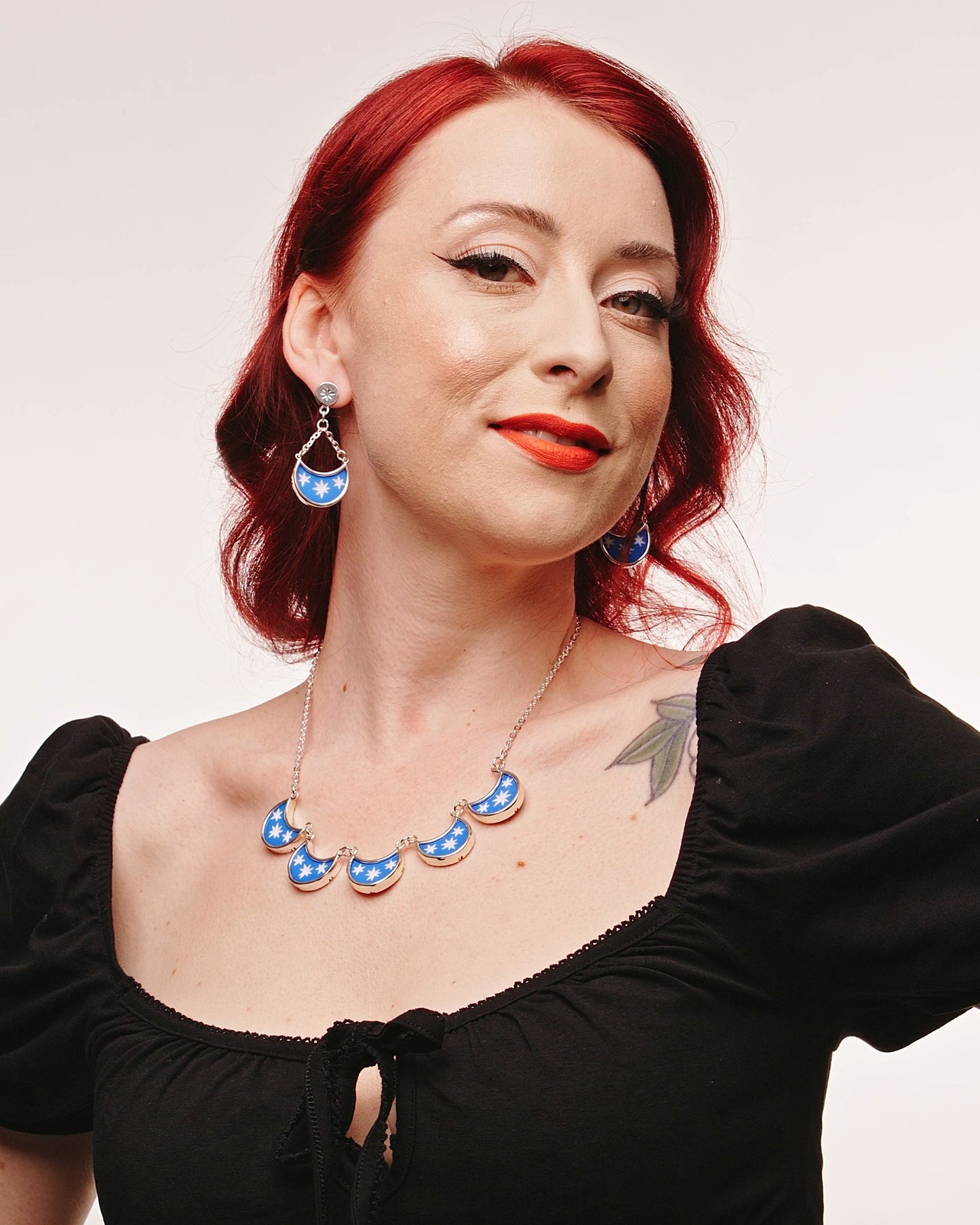 Denim Blue Necklace
