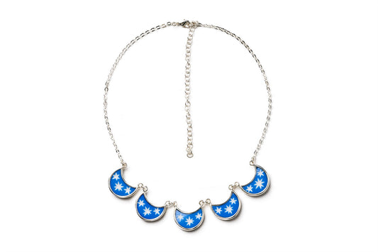 Denim Blue Necklace
