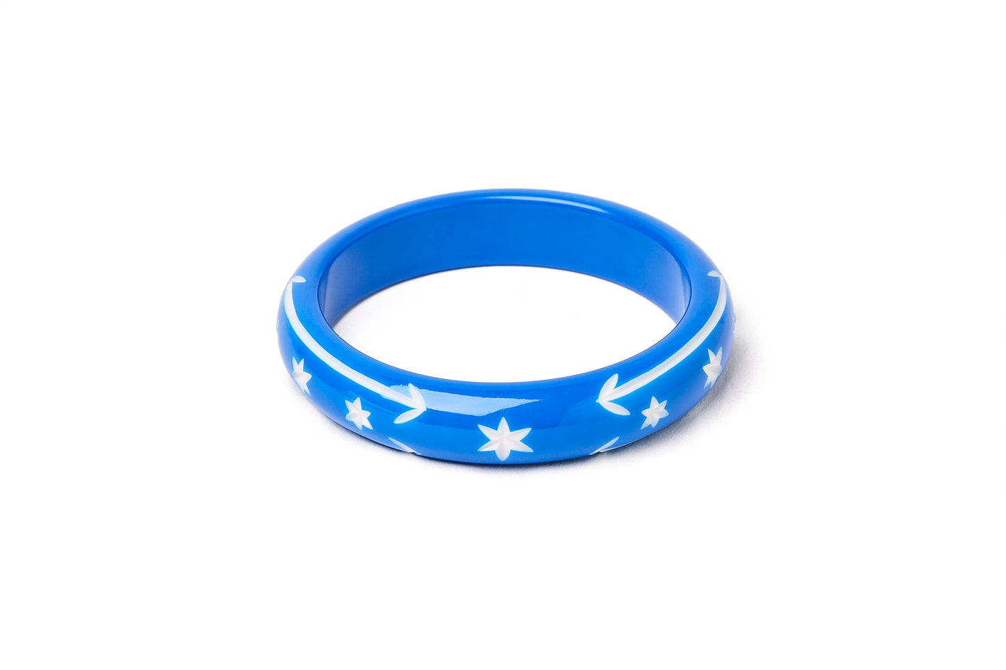Midi Denim Blue Bangle