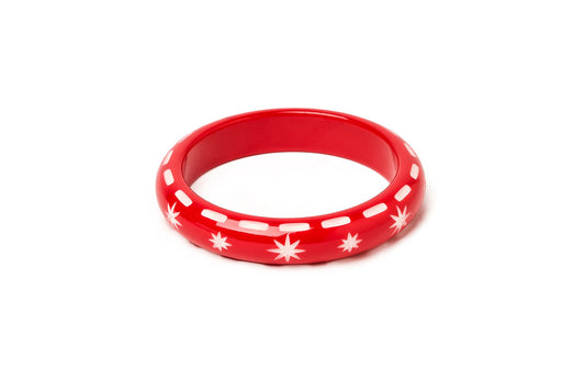 Midi Necktie Red Bangle