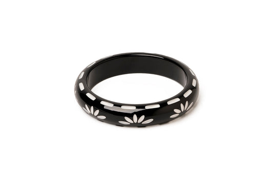 Midi Rebel Black Bangle