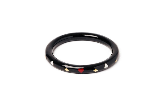 Narrow Queen of Diamonds Bangle
