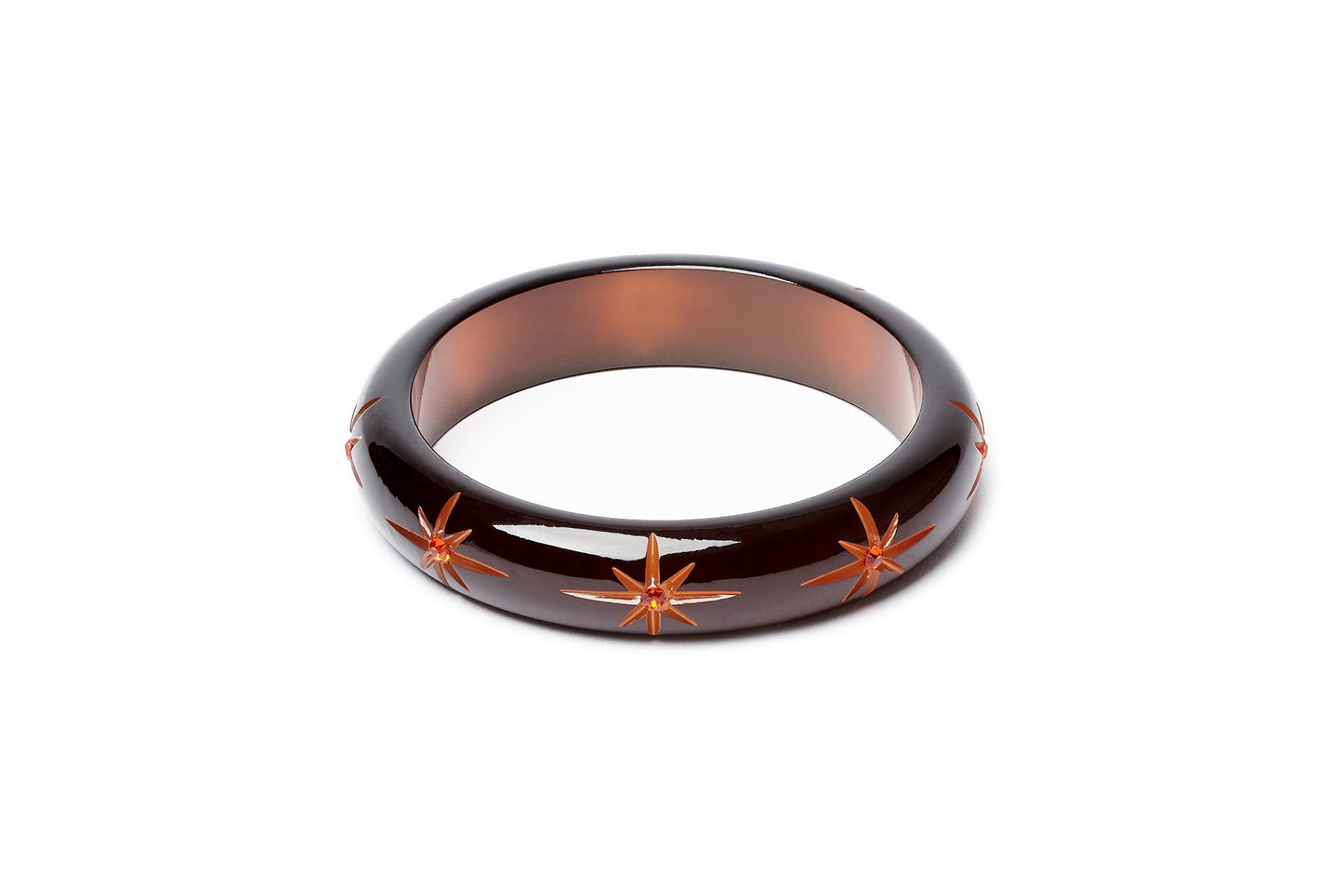 Midi Harvest Black Bangle