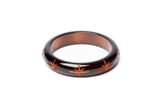 Midi Harvest Black Bangle