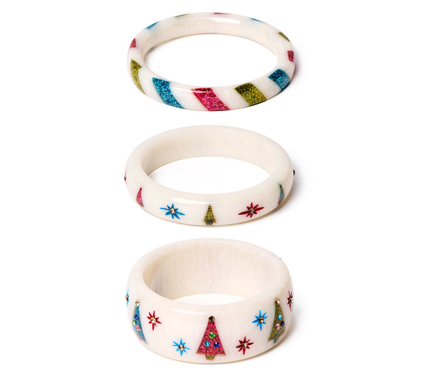 Decked Out Set of 3 Bangles