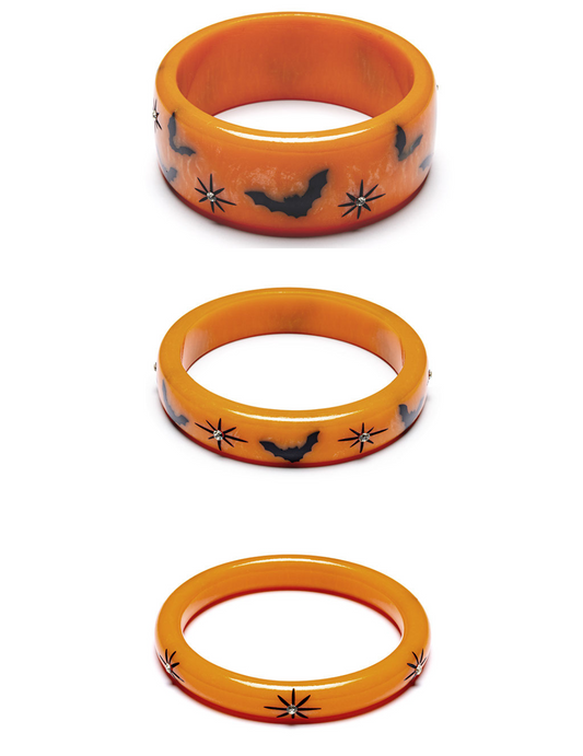Bat Bangles Set of 3