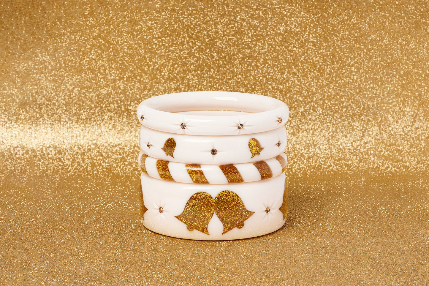 Bells Bangles Set of 4