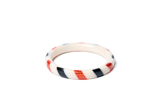 Narrow Gourdgeous Candy Cane Bangle