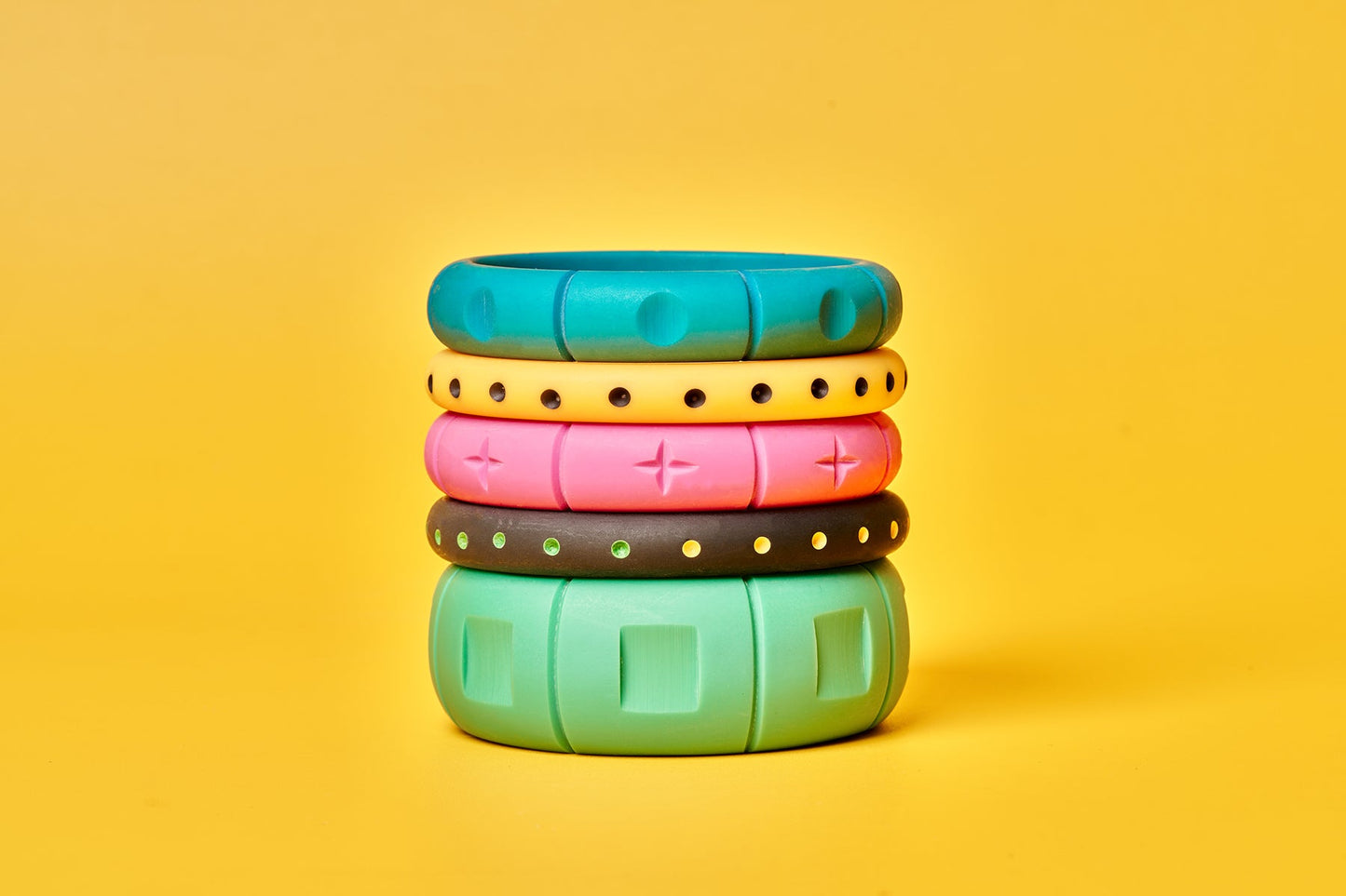 Midi Caribbean Matte Bangle