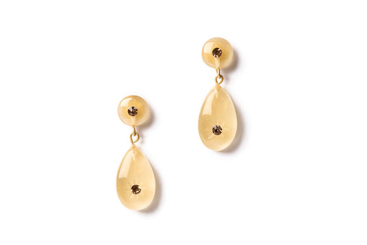 Earrings Gold Voile