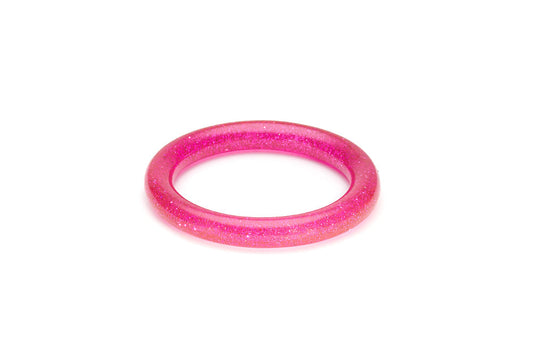 Archive - Narrow Fuchsia Glitter Maiden Bangle