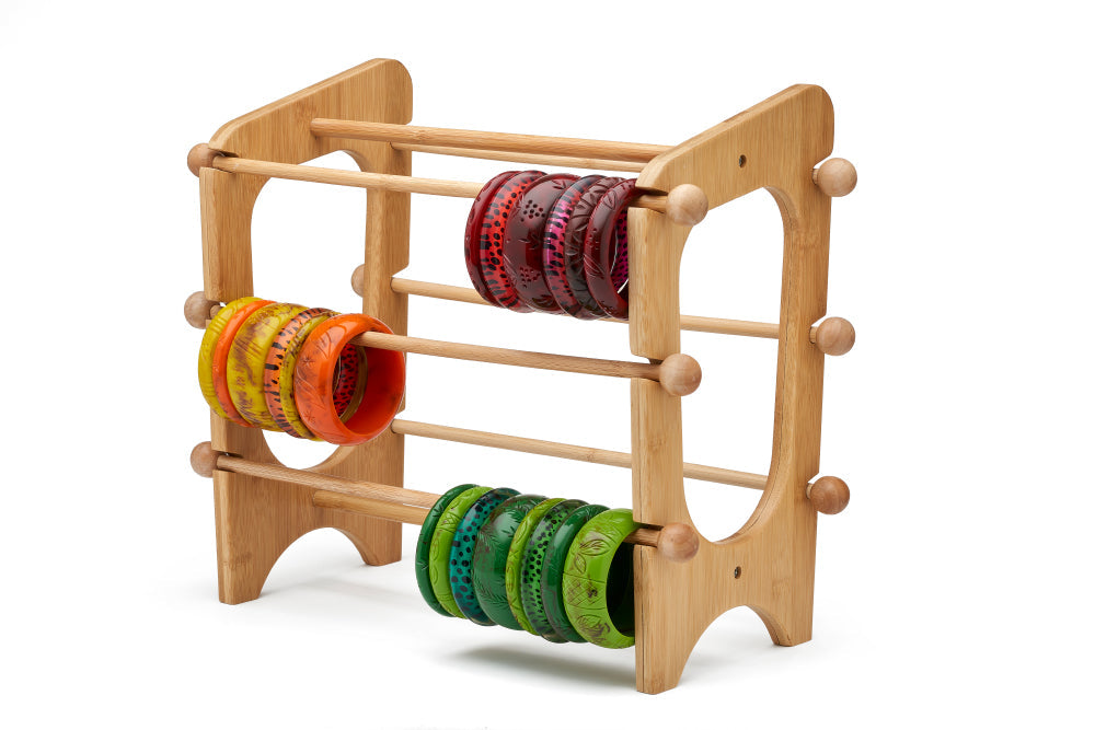 Atomic Bamboo Bangle Stand