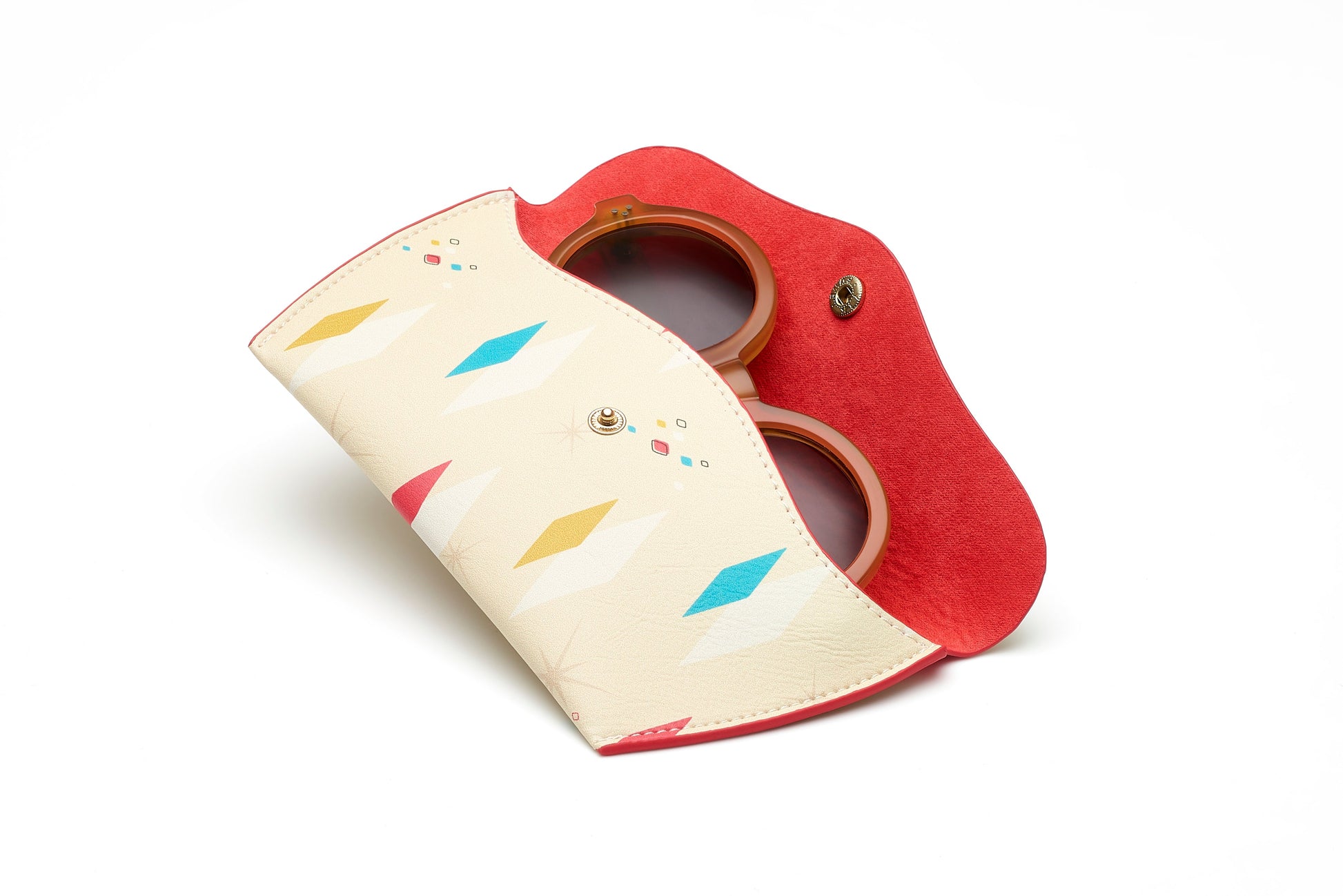 Splendette 1950s Style Glasses Case Open
